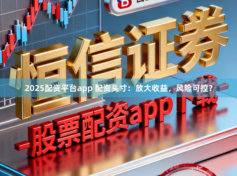 2025配资平台app 配资头寸：放大收益，风险可控？