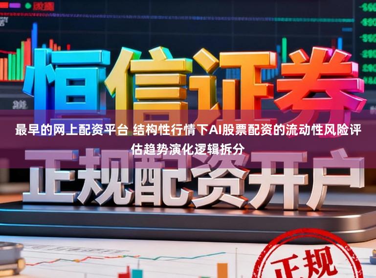 最早的网上配资平台 结构性行情下AI股票配资的流动性风险评估趋势演化逻辑拆分